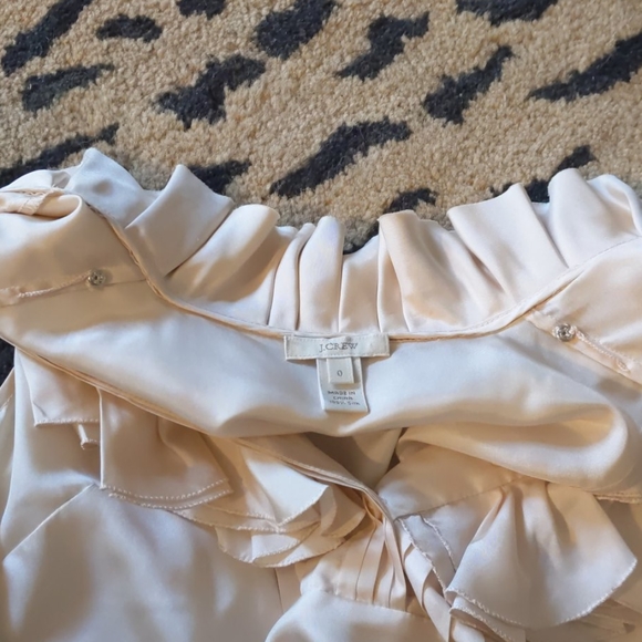 Light Pink Silk Sleeveless Dress Shirt by JCrew - Picture 9 of 9